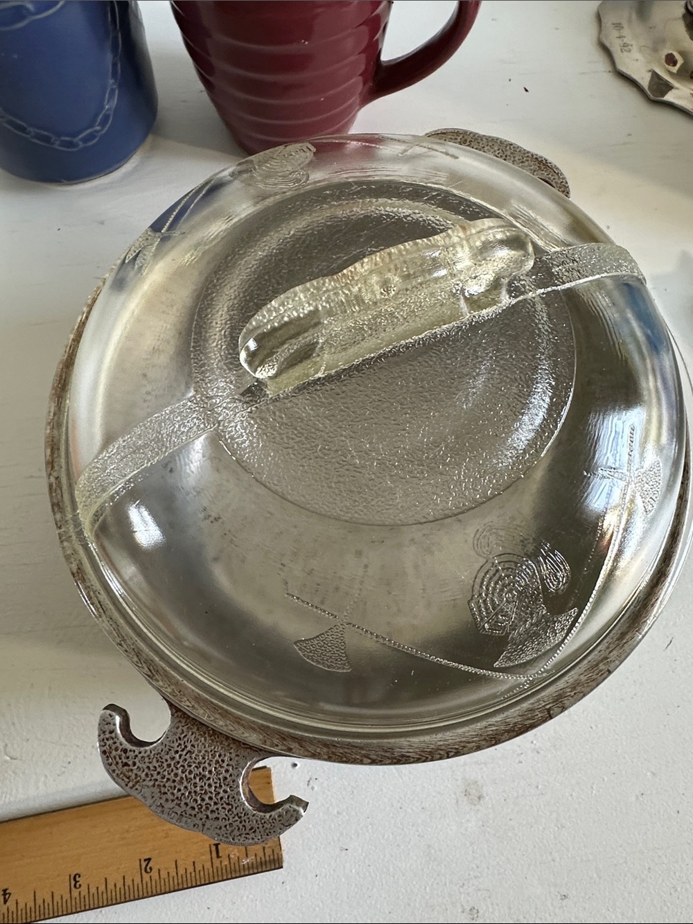 Guardian vintage round cast aluminum baker